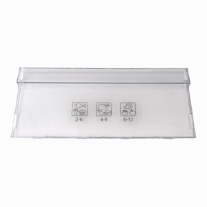 Front til skuffe i fryseskab og kølefryseskab fra Beko.